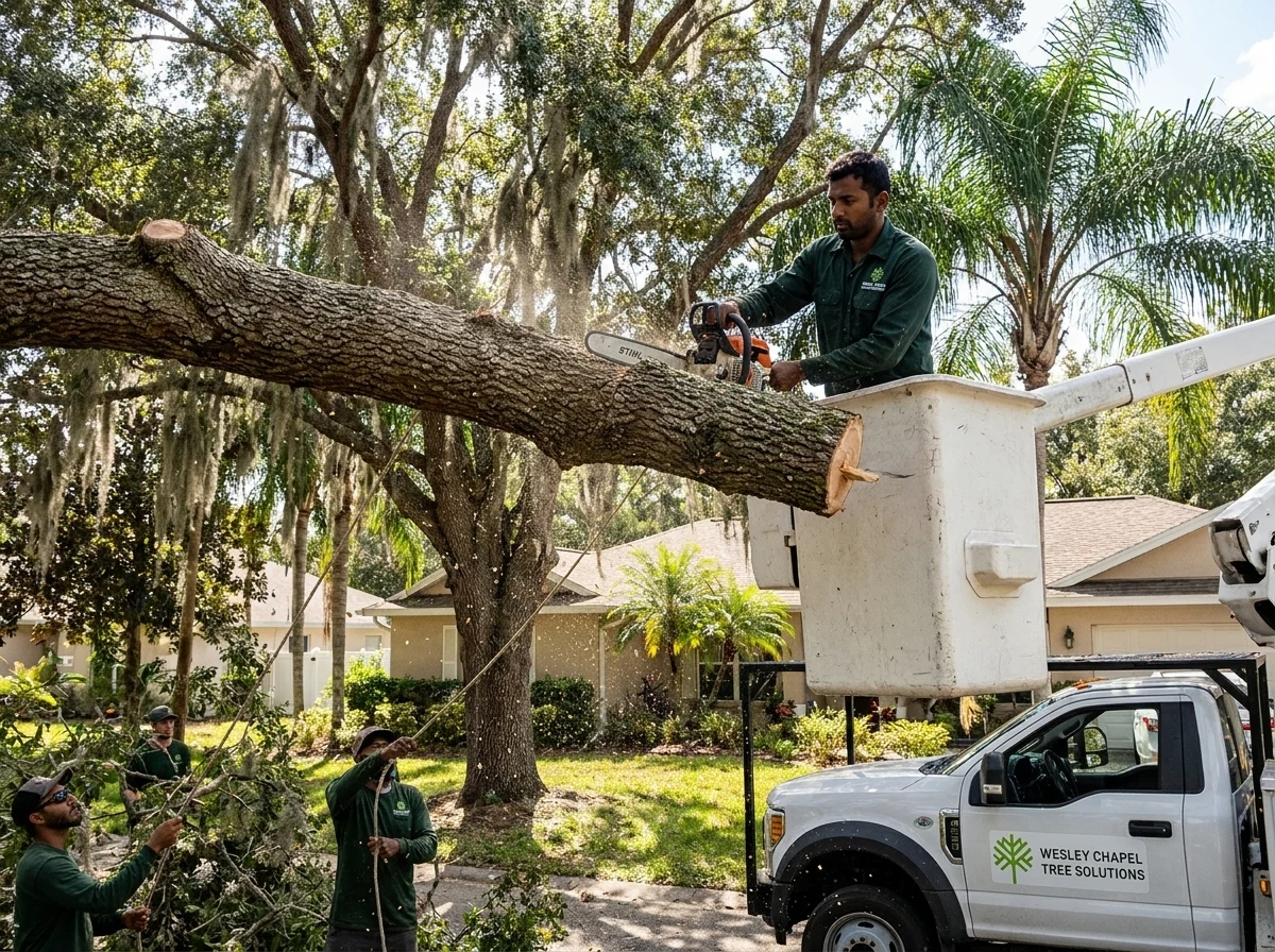 Emergency Tree Removal in Wesley Chapel, Florida